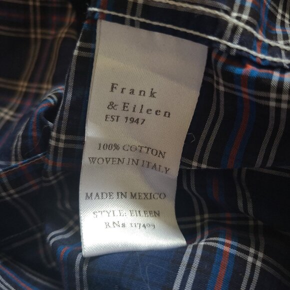 Womens Frank & Eileen button front shirt - XXS - Style # Eileen - Picture 10 of 11